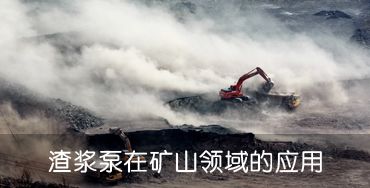 渣浆泵在矿山煤炭洗沙领域的应用